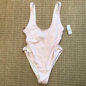 Pacsun Striped One-Piece